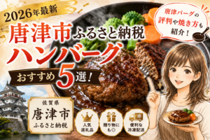 ふるさと納税の唐津ハンバーグおすすめ5選