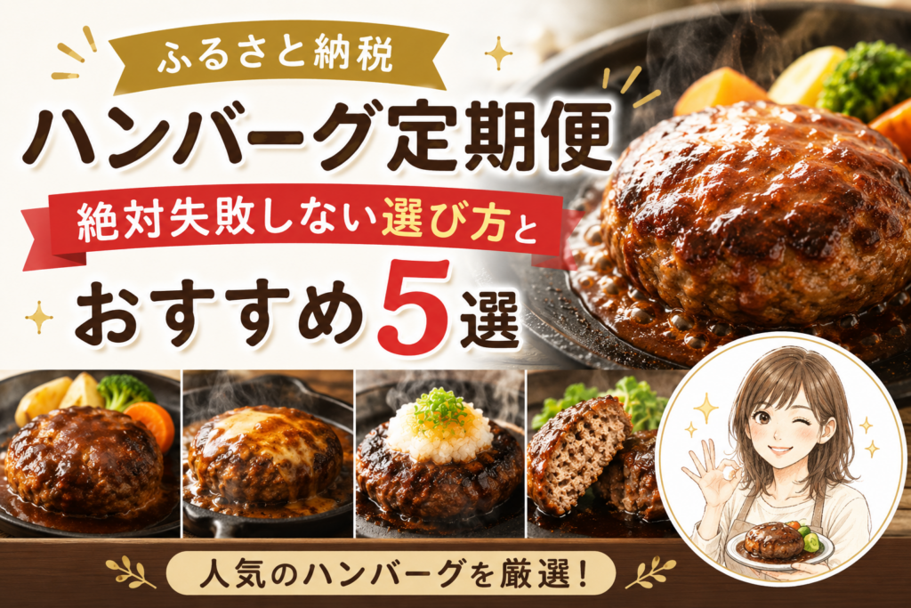 ハンバーグ定期便おすすめ5選