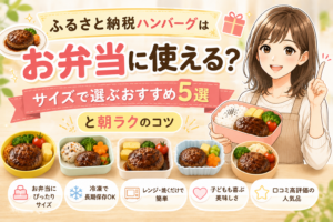 ふるさと納税　ハンバーグ　お弁当