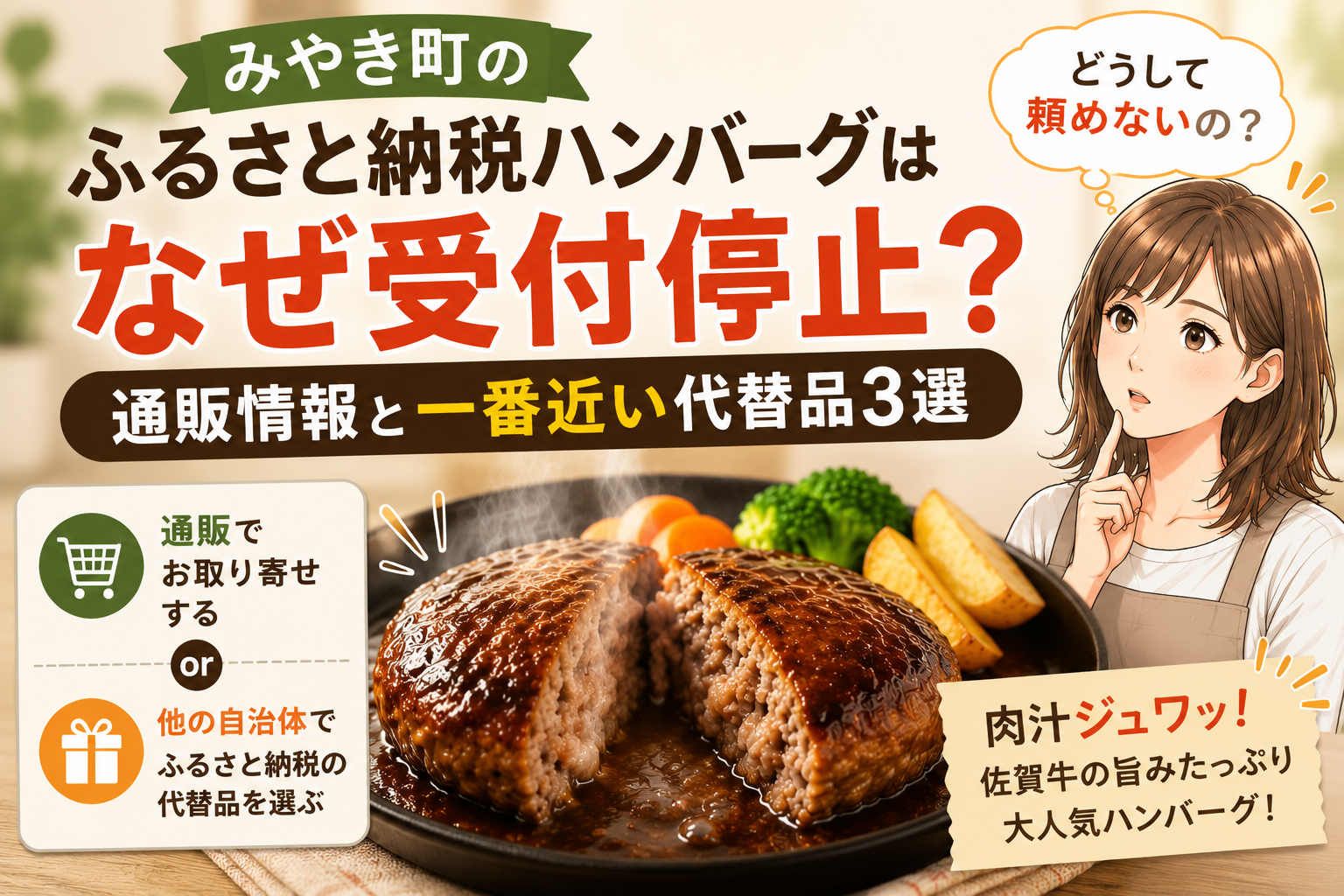 ふるさと納税 みやき町 ハンバーグ